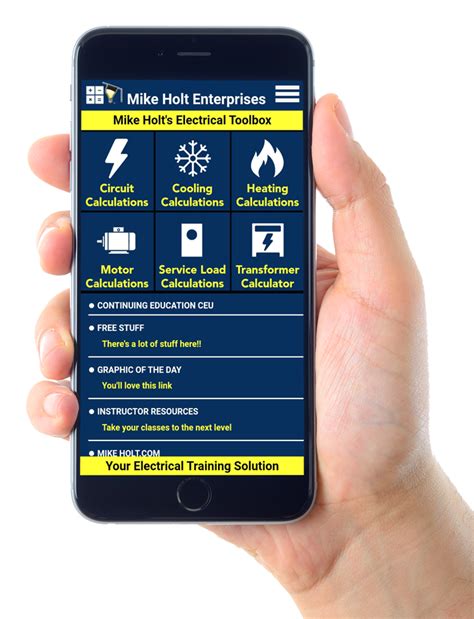 electric box app|Mike Holt Electrical Tool Box App Update.